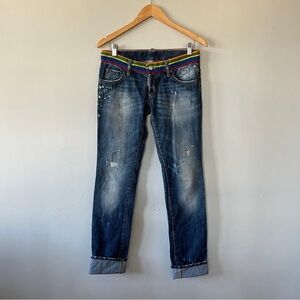 DSQUARED2 Low Rise Y2K Vintage Skinny Jeans Size 42/ US 6